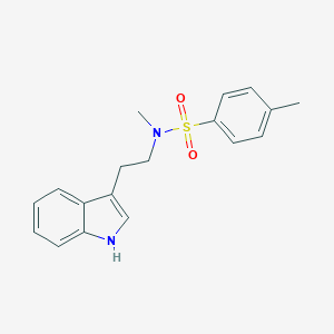 N-[2-(1H-indol-3-yl)ethyl]-N,4-dimethylbenzenesulfonamide