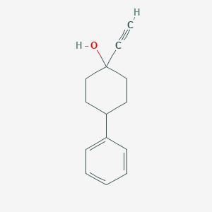 molecular formula C14H16O B372944 1-Ethynyl-4-phenylcyclohexanol 