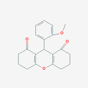 9-(2-methoxyphenyl)-3,4,5,6,7,9-hexahydro-1H-xanthene-1,8(2H)-dione