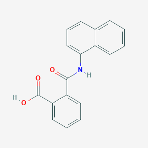 molecular formula C18H13NO3 B372988 萘苯酞 CAS No. 132-66-1