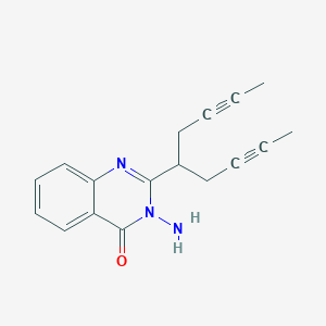 3-amino-2-[1-(2-butynyl)-3-pentynyl]-4(3H)-quinazolinone