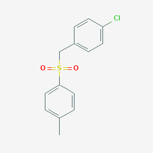 molecular formula C14H13ClO2S B373021 (4-Chlorobenzyl)p-tolyl sulfone CAS No. 20025-49-4