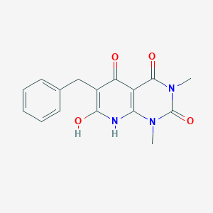 6-benzyl-7-hydroxy-1,3-dimethyl-8H-pyrido[2,3-d]pyrimidine-2,4,5-trione