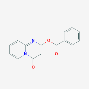 molecular formula C15H10N2O3 B373129 4-oxo-4H-pyrido[1,2-a]pyrimidin-2-yl benzoate 