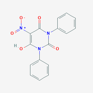 6-hydroxy-5-nitro-1,3-diphenyl-2,4(1H,3H)-pyrimidinedione