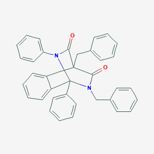 1,9-Dibenzyl-8,12-diphenyl-9,12-diazatricyclo[6.2.2.0~2,7~]dodeca-2,4,6-triene-10,11-dione