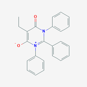 5-Ethyl-6-oxo-1,2,3-triphenyl-3,6-dihydropyrimidin-1-ium-4-olate