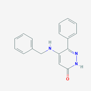 5-(benzylamino)-6-phenyl-3(2H)-pyridazinone