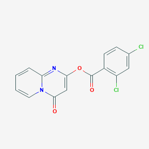 4-oxo-4H-pyrido[1,2-a]pyrimidin-2-yl 2,4-dichlorobenzoate