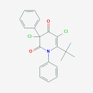 6-tert-butyl-3,5-dichloro-1,3-diphenyl-2,4(1H,3H)-pyridinedione