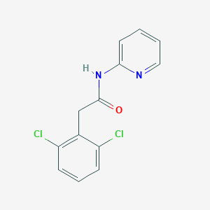 2-(2,6-dichlorophenyl)-N-pyridin-2-ylacetamide