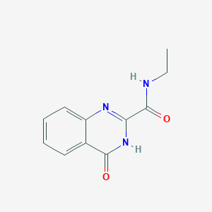 molecular formula C11H11N3O2 B3733729 N-ethyl-4-oxo-3,4-dihydro-2-quinazolinecarboxamide 