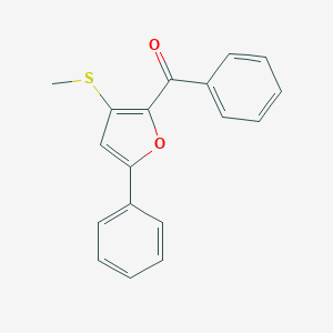 [3-(Methylsulfanyl)-5-phenyl-2-furyl](phenyl)methanone