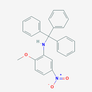 2-methoxy-5-nitro-N-tritylaniline