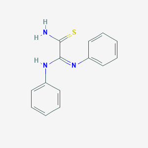 2-Anilino-2-(phenylimino)ethanethioamide