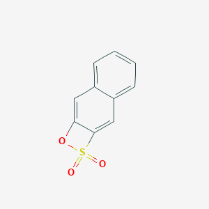 molecular formula C10H6O3S B373447 Naphtho[2,3-c][1,2]oxathiete 2,2-dioxide 