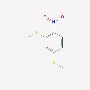 2,4-Bis(methylsulfanyl)-1-nitrobenzene