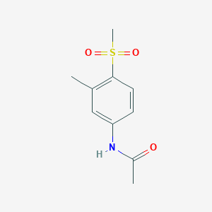 N-[3-Methyl-4-(methylsulfonyl)phenyl]acetamide