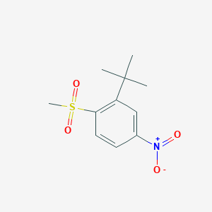 2-Tert-butyl-1-(methylsulfonyl)-4-nitrobenzene