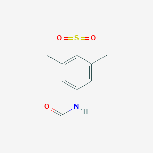 N-[3,5-dimethyl-4-(methylsulfonyl)phenyl]acetamide