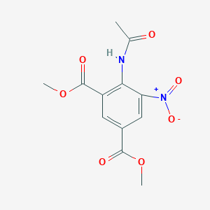 Dimethyl 4-(acetylamino)-5-nitroisophthalate