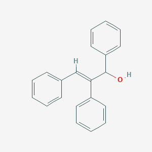 1,2,3-Triphenyl-2-propene-1-ol