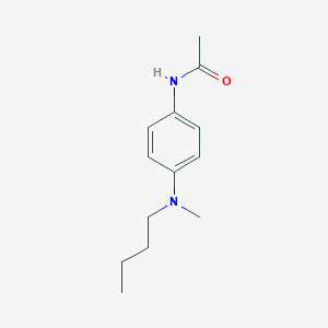 molecular formula C13H20N2O B373505 N-{4-[butyl(methyl)amino]phenyl}acetamide 