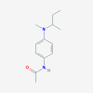 N-{4-[sec-butyl(methyl)amino]phenyl}acetamide