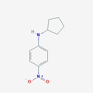 molecular formula C11H14N2O2 B373515 N-cyclopentyl-4-nitroaniline CAS No. 342044-45-5