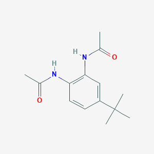 N-[2-(acetylamino)-4-tert-butylphenyl]acetamide