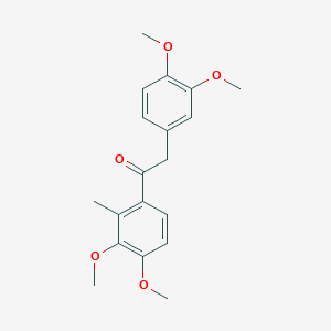 1-(3,4-Dimethoxy-2-methylphenyl)-2-(3,4-dimethoxyphenyl)ethanone
