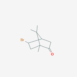 molecular formula C10H15BrO B373544 5-Bromo-1,7,7-trimethylbicyclo[2.2.1]heptan-2-one 