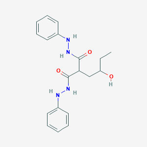 molecular formula C19H24N4O3 B373563 2-(2-hydroxybutyl)-N'~1~,N'~3~-diphenylmalonohydrazide 