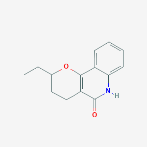 2-ethyl-2,3,4,6-tetrahydro-5H-pyrano[3,2-c]quinolin-5-one