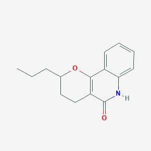 2-propyl-2,3,4,6-tetrahydro-5H-pyrano[3,2-c]quinolin-5-one