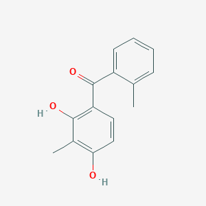 (2,4-Dihydroxy-3-methylphenyl)(2-methylphenyl)methanone