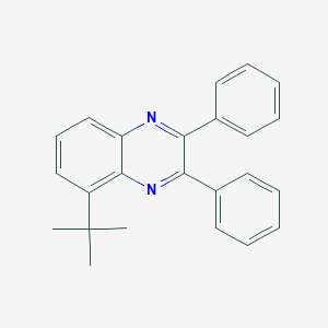 molecular formula C24H22N2 B373598 5-Tert-butyl-2,3-diphenylquinoxaline 