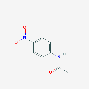 N-{3-tert-butyl-4-nitrophenyl}acetamide