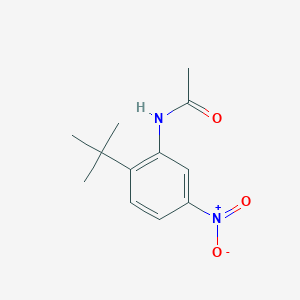 molecular formula C12H16N2O3 B373609 N-(2-tert-butyl-5-nitrophenyl)acetamide CAS No. 342045-15-2