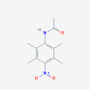 molecular formula C12H16N2O3 B373626 N-(2,3,5,6-tetramethyl-4-nitrophenyl)acetamide CAS No. 88166-71-6