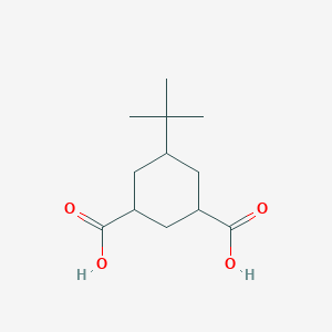 molecular formula C12H20O4 B373631 5-Tert-butyl-1,3-cyclohexanedicarboxylic acid 