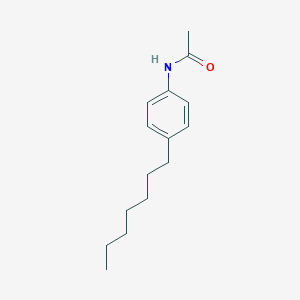 molecular formula C15H23NO B373632 N-(4-heptylphenyl)acetamide CAS No. 20330-65-8