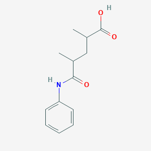 5-Anilino-2,4-dimethyl-5-oxopentanoic acid