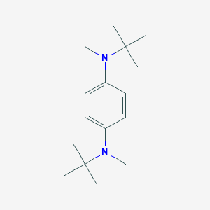molecular formula C16H28N2 B373638 N~1~,N~4~-di(tert-butyl)-N~1~,N~4~-dimethyl-1,4-benzenediamine 
