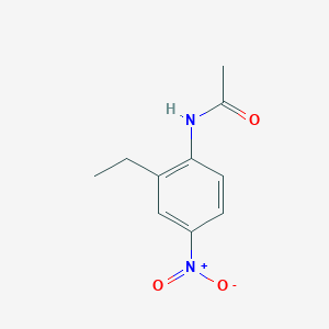 molecular formula C10H12N2O3 B373642 N-(2-ethyl-4-nitrophenyl)acetamide CAS No. 91880-37-4