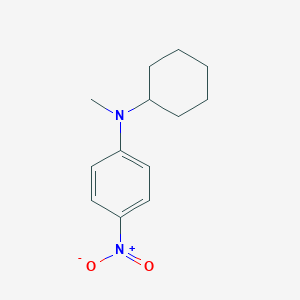 molecular formula C13H18N2O2 B373643 N-cyclohexyl-N-methyl-4-nitroaniline 