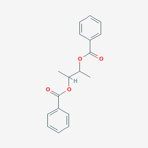 molecular formula C18H18O4 B373648 2-(Benzoyloxy)-1-methylpropyl benzoate 