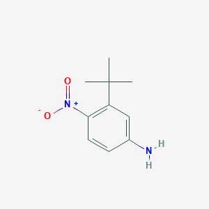molecular formula C10H14N2O2 B373649 3-Tert-butyl-4-nitroaniline 