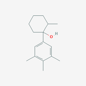 molecular formula C16H24O B373651 2-Methyl-1-(3,4,5-trimethylphenyl)cyclohexanol 