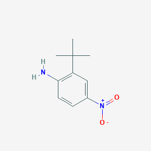 molecular formula C10H14N2O2 B373652 2-Tert-butyl-4-nitroaniline CAS No. 59255-98-0